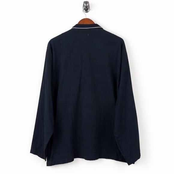 Polo Ralph Lauren Men’s Black Pajama Shirt XL Sleepwear Button Front Cotton - Picture 4 of 11